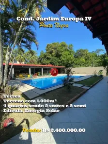 Casa de Condomínio com 4 Quartos à venda, 500m² no Ponta Negra, Manaus
