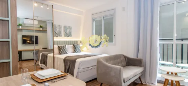 Flat com 1 Quarto à venda, 25m² no República, São Paulo