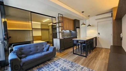 Apartamento com 1 Quarto para alugar, 41m² no Indianópolis, São Paulo