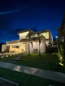 Casa de Condomínio com 4 Quartos à venda, 280m² no Alphaville (Abrantes), Camaçari