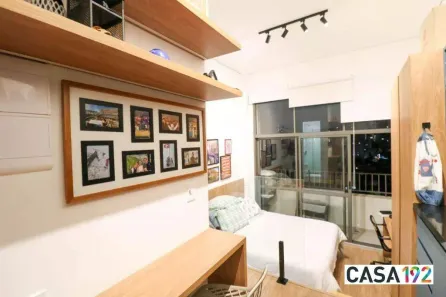 Apartamento com 1 Quarto para alugar, 23m² no Jardim das Acácias, São Paulo