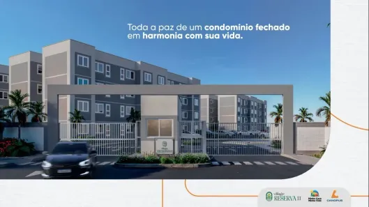 Apartamento com 2 Quartos à venda, 40m² no Novo Cohatrac, São José de Ribamar