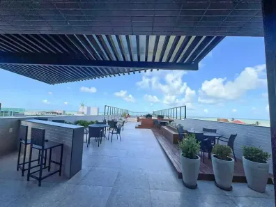 Flat com 1 Quarto à venda, 19m² no Cabo Branco, João Pessoa
