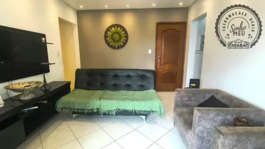 Apartamento com 2 Quartos para alugar, 80m² no Canto do Forte, Praia Grande