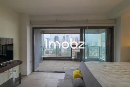 Kitnet com 1 Quarto à venda, 43m² no Brooklin Paulista, São Paulo