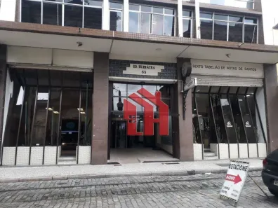 Sala Comercial à venda, 487m² no Centro, Santos