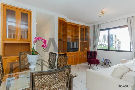 Apartamento com 1 Quarto para alugar, 55m² no Vila Nova Conceição, São Paulo