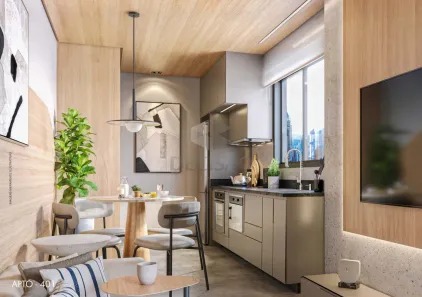 Apartamento com 1 Quarto à venda, 32m² no Gutierrez, Belo Horizonte