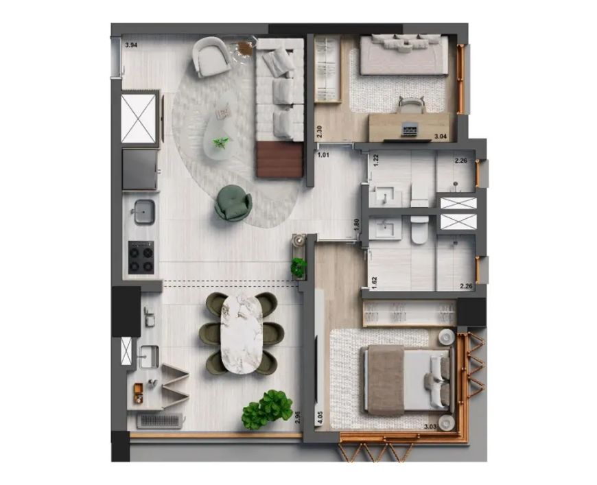 ESQUINA JARDYN - APARTAMENTOS no Jardim Paulista, São Paulo