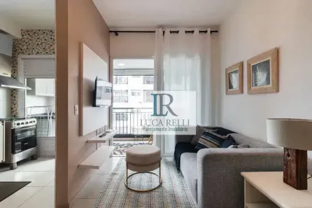 Apartamento com 1 Quarto para alugar, 48m² no Melville Empresarial I e II, Barueri