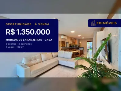 Casa com 3 Quartos à venda, 182m² no Morada de Laranjeiras, Serra