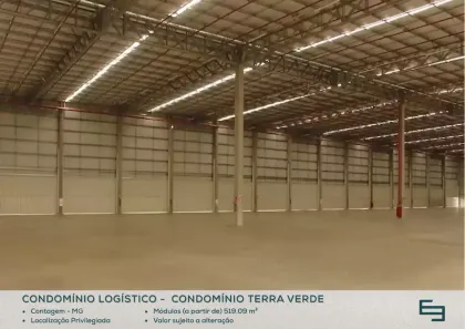 Galpão/Depósito/Armazém para alugar, 1646m² no Campina Verde, Contagem
