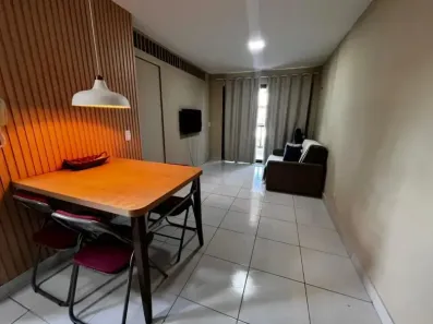 Apartamento com 1 Quarto para alugar, 40m² no Cumbuco, Caucaia