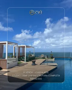Apartamento com 1 Quarto à venda, 35m² no Costa Azul, Salvador