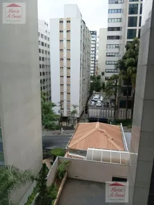 Apartamento com 1 Quarto para alugar, 40m² no Cerqueira César, São Paulo