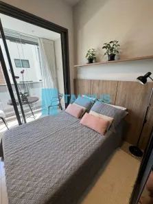 Apartamento com 1 Quarto para venda ou aluguel, 27m² no Moema, São Paulo