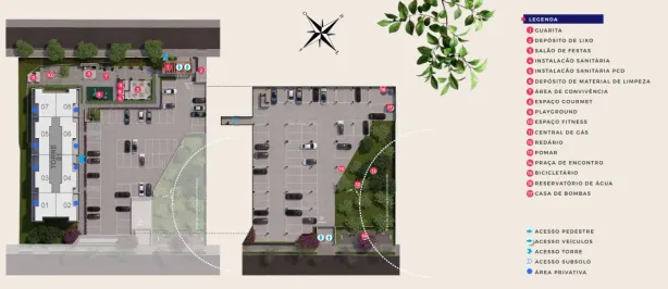 Apartamento com 2 Quartos à venda, 52m² no São Joaquim, Contagem