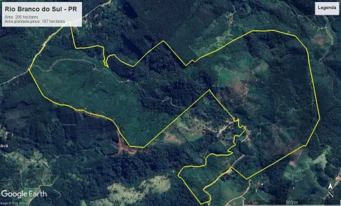 Fazenda/Sítio à venda, 2051215m² no , Rio Branco do Sul