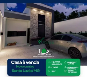 Casa com 3 Quartos à venda, 115m² no Novo Centro, Santa Luzia