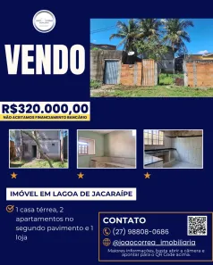 Casa com 4 Quartos à venda, 300m² no Lagoa de Jacaraípe, Serra