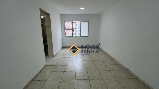 Apartamento com 1 Quarto para alugar, 30m² no Embaré, Santos