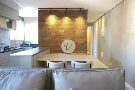 Apartamento com 2 Quartos para alugar, 56m² no Casa Branca, Santo André