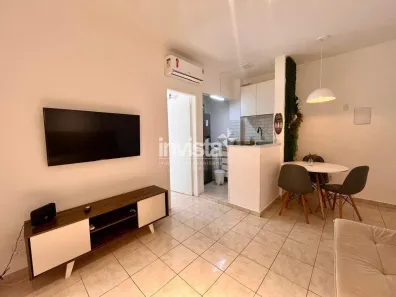 Apartamento com 1 Quarto para alugar, 40m² no Boqueirão, Santos