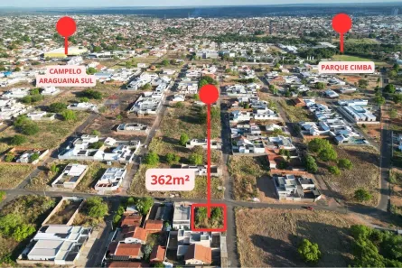 Lote/Terreno à venda, 362m² no Bairro da Cimba, Araguaína