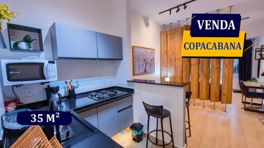 Apartamento com 1 Quarto à venda, 35m² no Copacabana, Rio de Janeiro