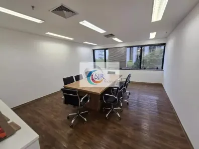 Sala Comercial para alugar, 258m² no Cidade Monções, São Paulo