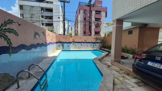 Apartamento com 3 Quartos para alugar, 100m² no Cabo Branco, João Pessoa