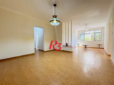 Apartamento com 2 Quartos para alugar, 110m² no Embaré, Santos
