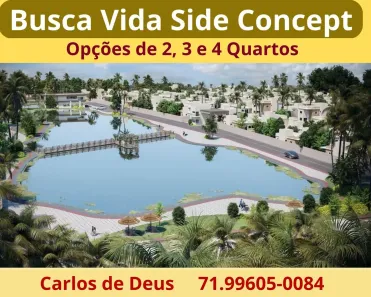 Casa de Condomínio com 2 Quartos à venda, 70m² no Nova Abrantes (Abrantes), Camaçari