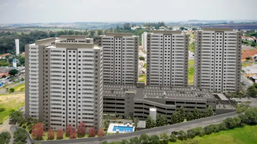 Apartamento com 2 Quartos à venda, 42m² no Jardim Ibirapuera, Campinas