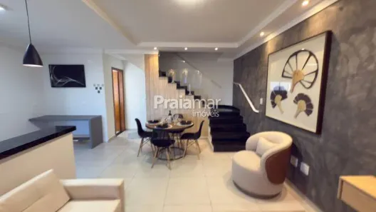 Casa de Condomínio com 2 Quartos à venda, 95m² no Vila São Jorge, São Vicente