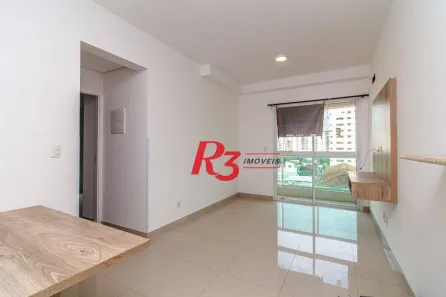 Apartamento com 1 Quarto para alugar, 55m² no José Menino, Santos