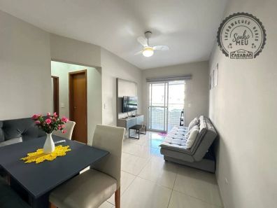 Apartamento com 1 Quarto à venda, 58m² no Guilhermina, Praia Grande