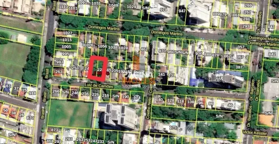 Lote/Terreno à venda, 640m² no Centro, Canoas
