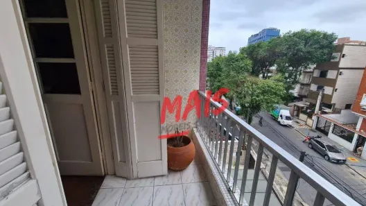 Apartamento com 3 Quartos à venda, 116m² no Campo Grande, Santos