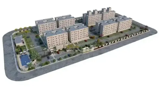 Apartamento com 1 Quarto à venda, 38m² no Planalto, Manaus