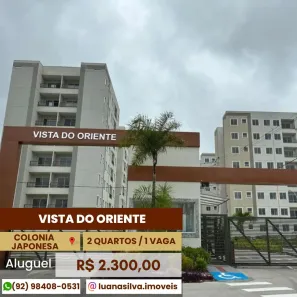 Apartamento com 2 Quartos para alugar, 59m² no Novo Aleixo, Manaus