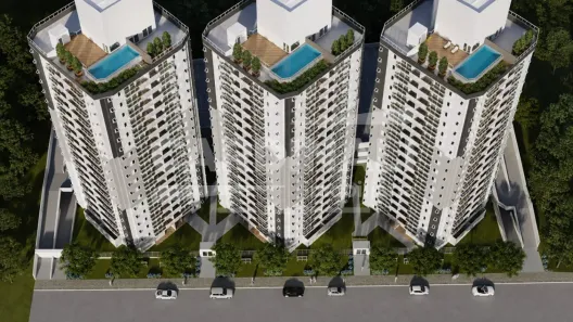 Apartamento com 2 Quartos para alugar, 52m² no Residencial Parati, São Carlos