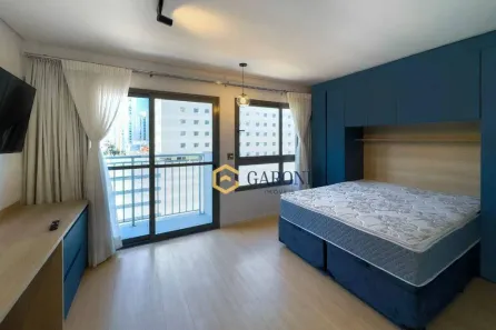 Apartamento com 1 Quarto para alugar, 27m² no Brooklin Paulista, São Paulo