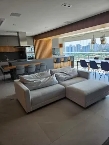 Apartamento com 3 Quartos para alugar, 132m² no Vila Gertrudes, São Paulo