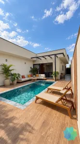 Casa de Condomínio com 3 Quartos à venda, 182m² no Residencial Central Parque, Salto