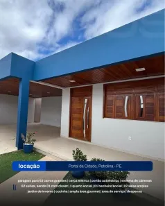 Casa com 3 Quartos para alugar, 500m² no Portal da Cidade, Petrolina