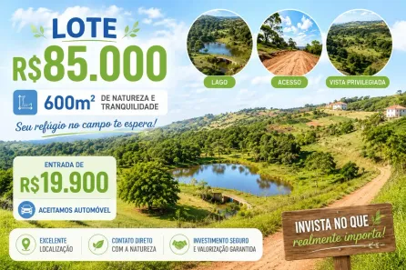 Lote/Terreno à venda, 600m² no Centro, Igaratá