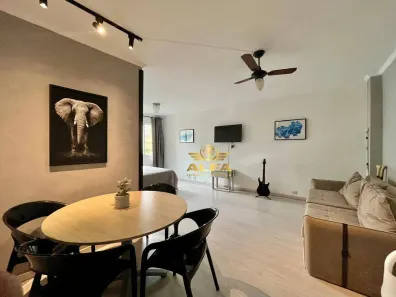 Apartamento com 1 Quarto à venda, 45m² no Pitangueiras, Guarujá