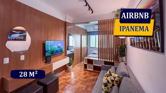 Apartamento com 1 Quarto para alugar, 28m² no Copacabana, Rio de Janeiro