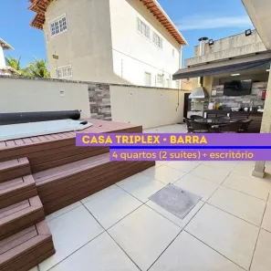 Casa de Condomínio com 4 Quartos à venda, 280m² no Barra da Tijuca, Rio de Janeiro